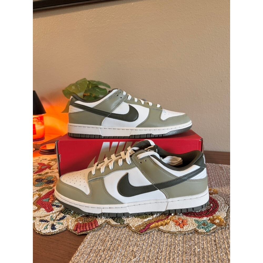 Nike Dunk Low Rough Neutral Olive Green Cargo Khaki White Sequoia IH0244 276